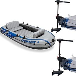 Raft With Motor 