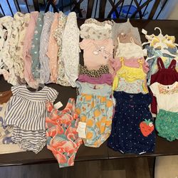 9 Month Baby Girl Summer Bundle 