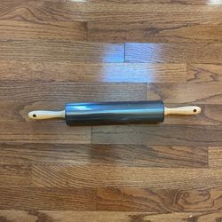 10”  Non- Stick Rolling Pin With Wood Handle Brand New Unused