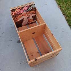 Double LP Record Crate
