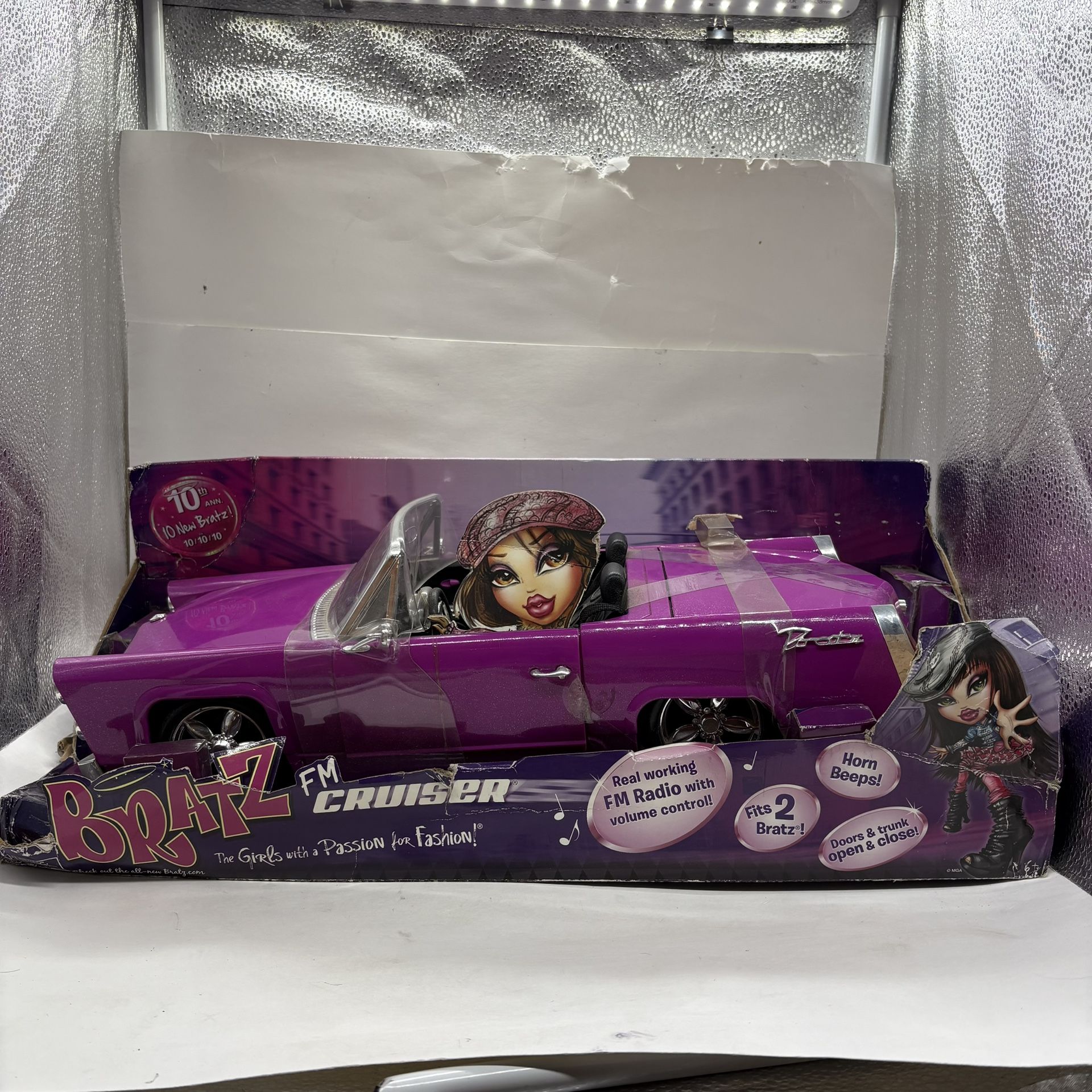 Bratz Dolls FM Cruiser Pink Cadillac Car Radio Brand New Bratz Car
