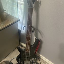 Left Handed Bass & Amp