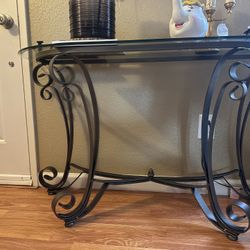 Set of 3 coffee table, end table & entry table