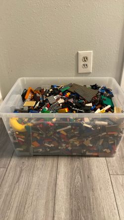 Lego block bin