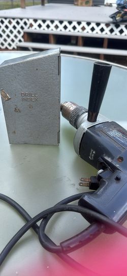 Vintage Drill works well and bits