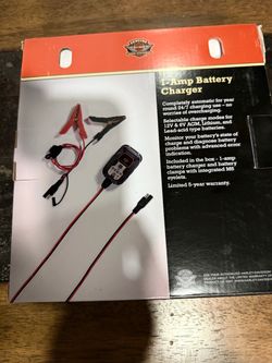 Harley-Davidson 1-Amp Battery Charger