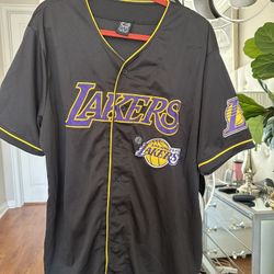 Lakers Ultra Game Button Down Jersey 