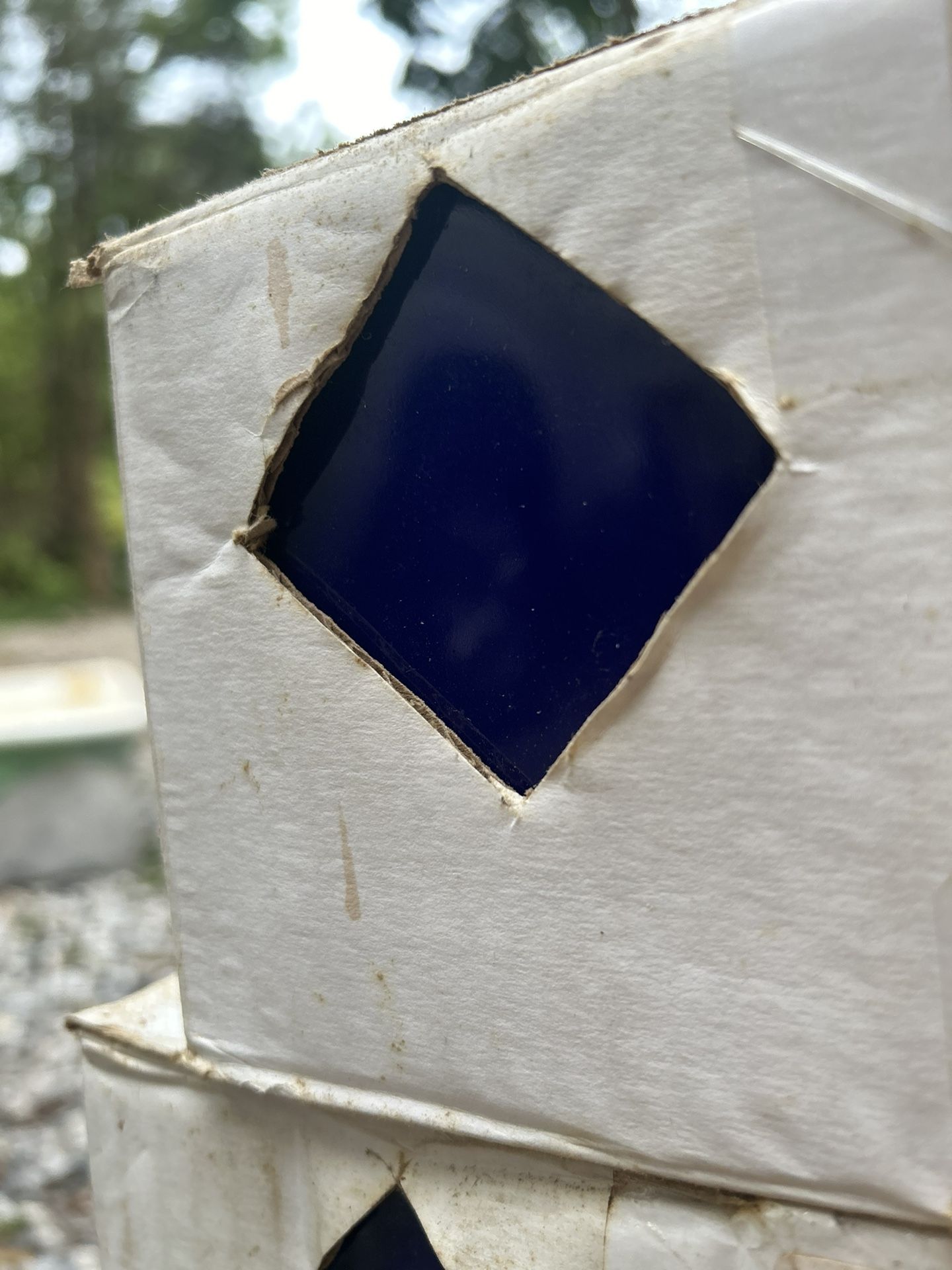 cobalt blue premium wall or counter top tile