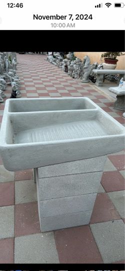 New Lavadero Made Out Of Cement