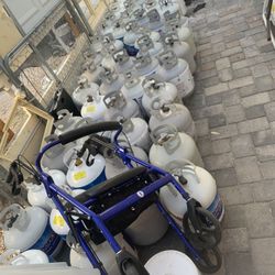 Empty Propane Tank