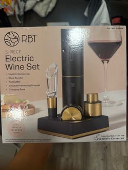 Brand new electric wine opener