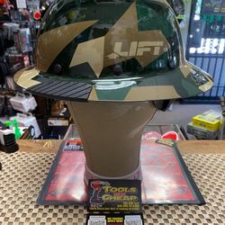 LIFT Green Camo Full Brim Safety Hard Hat 