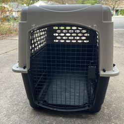 Airline Approved Petmate Varo Dog Crate 36” Taupe/Black
