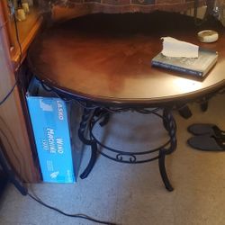 Dining Room Table With two Chairs 