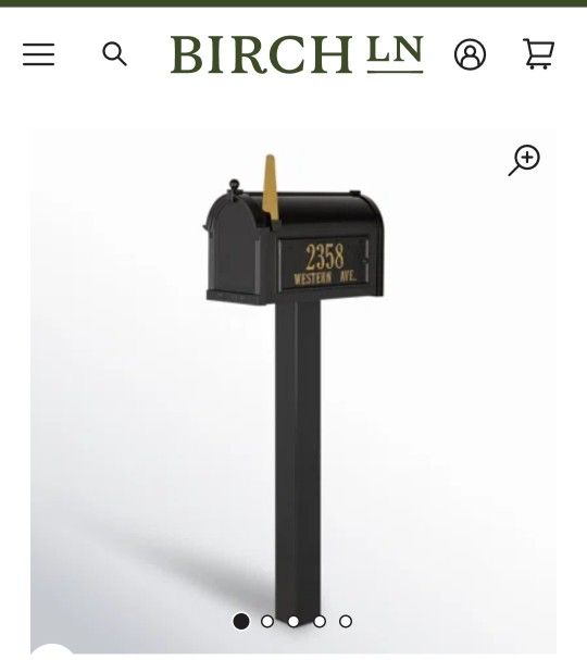 Balmoral Mailbox (Black)