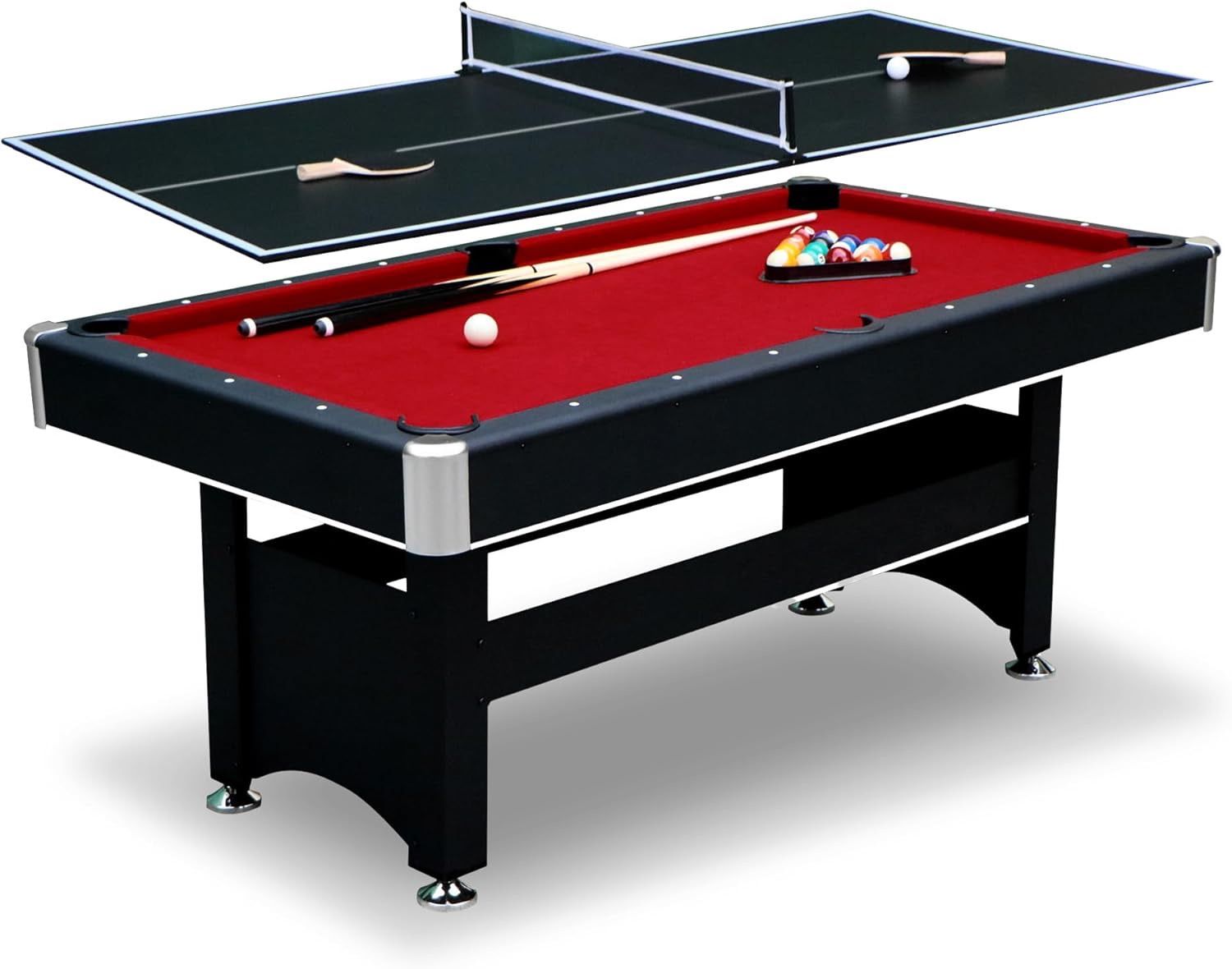 Hathaway Spartan 6 Ft Pool Table, with Ping Pong