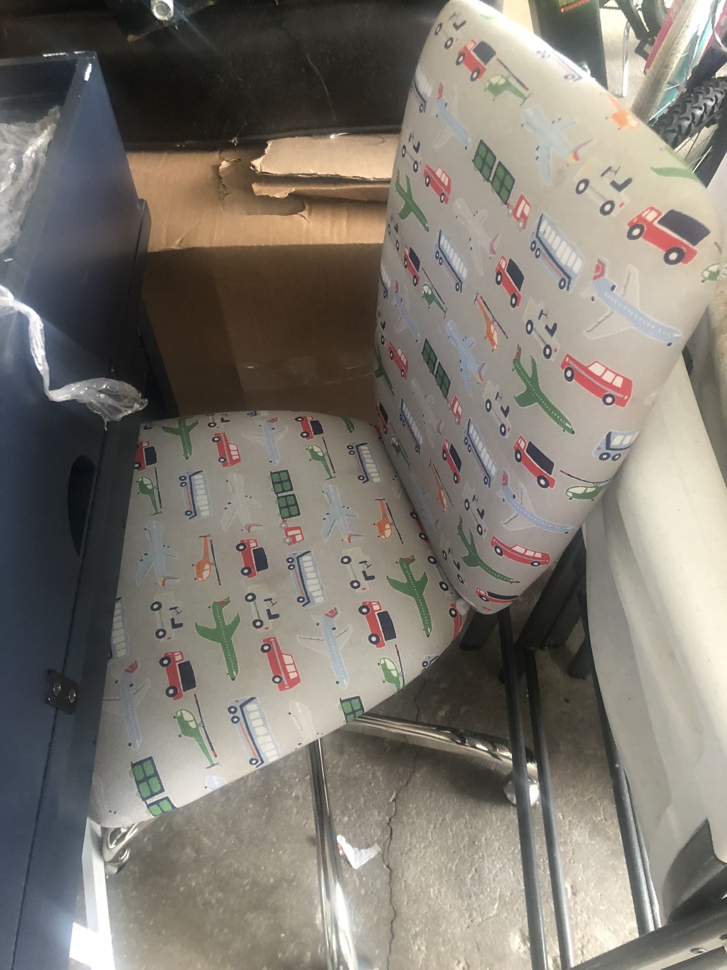 Pottery Barn Kids Boys Rolling Desk Chair 