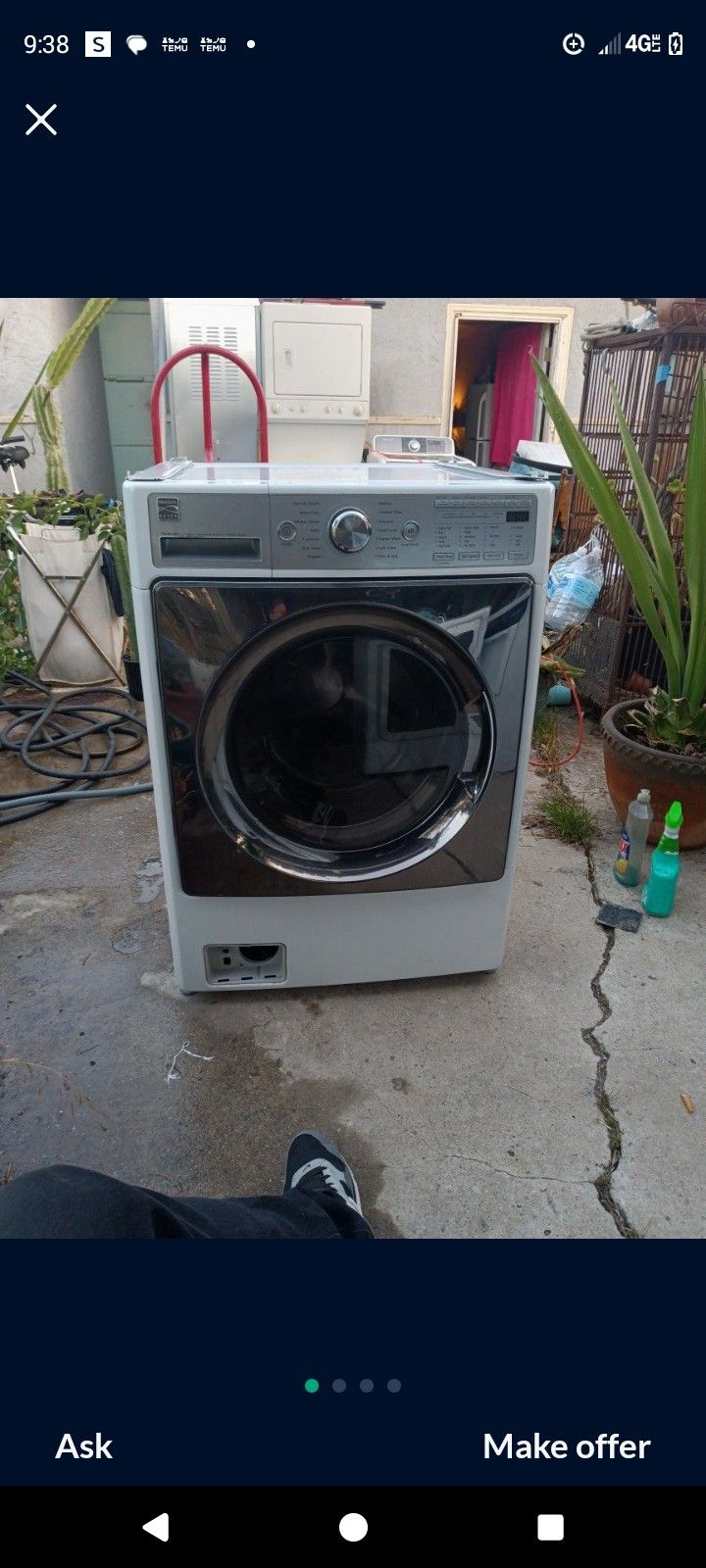 Washer Kenmore Elite