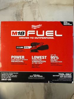 Milwaukee M18 FUEL Brushless Cordless 5 in. Random Orbit Sander 2837-20