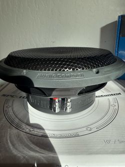10” shallow subwoofer