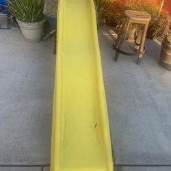 slide it was attached to a bunk bed 