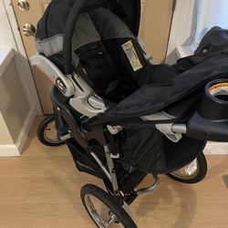 Baby trend Jogger Stroller And Car Seat 