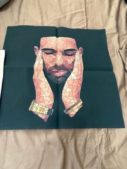 Drake Geometric Canvas Art Print