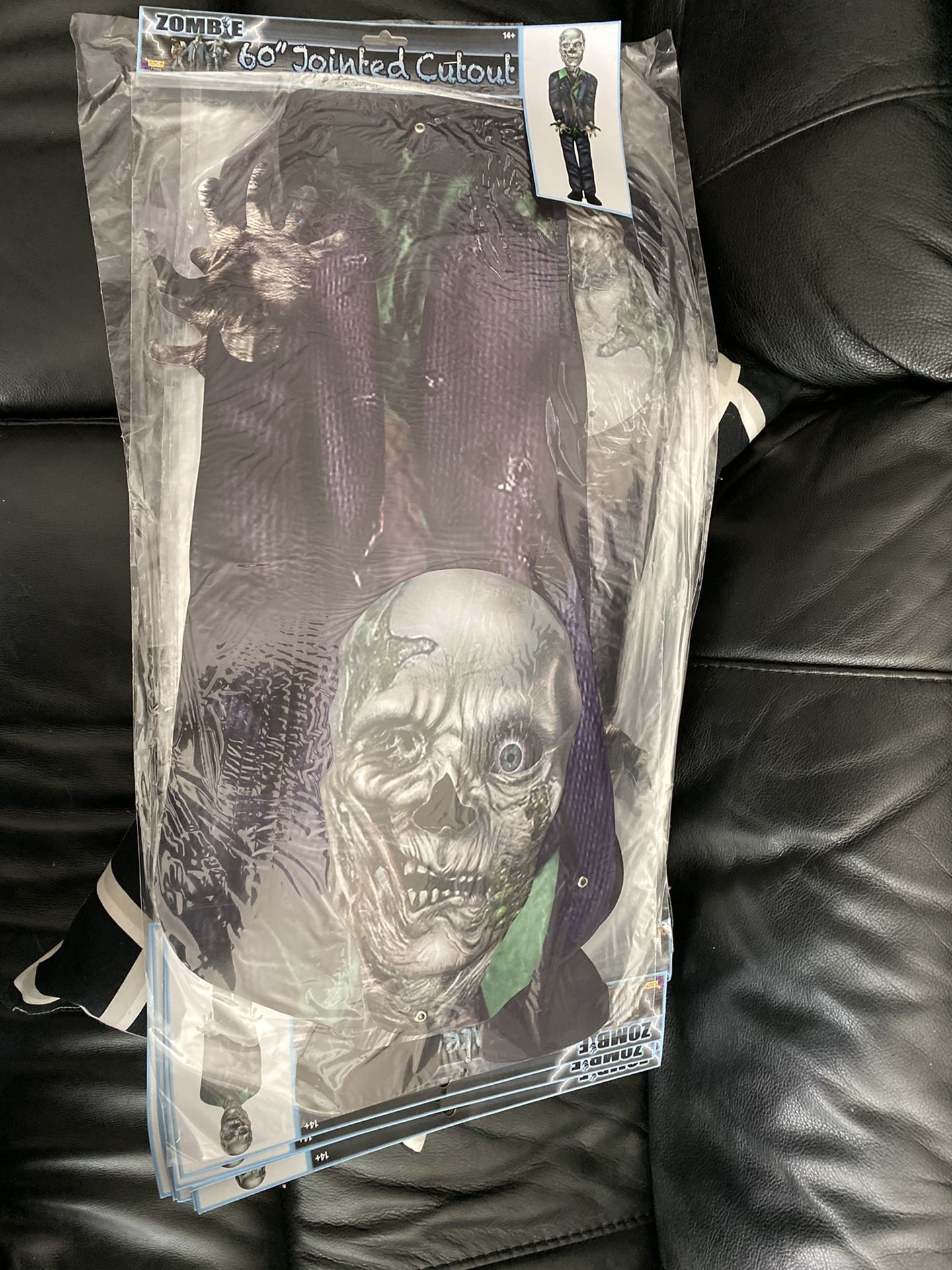 New Zombie 60” Jointed Cutout Halloween Decoration!