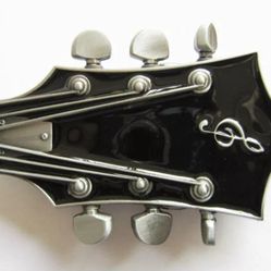 New Guitar Head Belt Buckle Various Colors Available SHIPPING Available