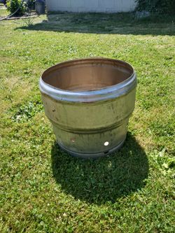 Fire Pit Stainless Steel Coors Keg