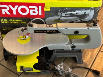 ryobi 1.2 Amp Corded 16 in. Scroll Saw (normal wear)
