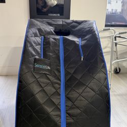 Portable Infrared Sauna - Relaxing Therapy, 140°F Heat, Compact Design