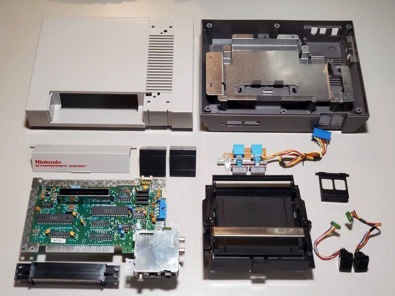 NES CONSOLE REPAIR/Deep Cleaning