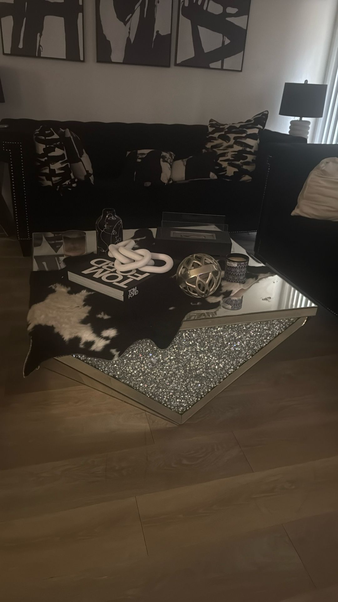 3 Piece Living Room Table With End Tables 