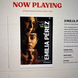 Emilia Pérez At The Vista — 6:15 Pm At The Vista Theater 