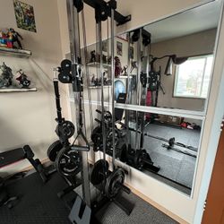 BRAND NEW Wall Mount Cable Machine - Pulley Machine for Gym