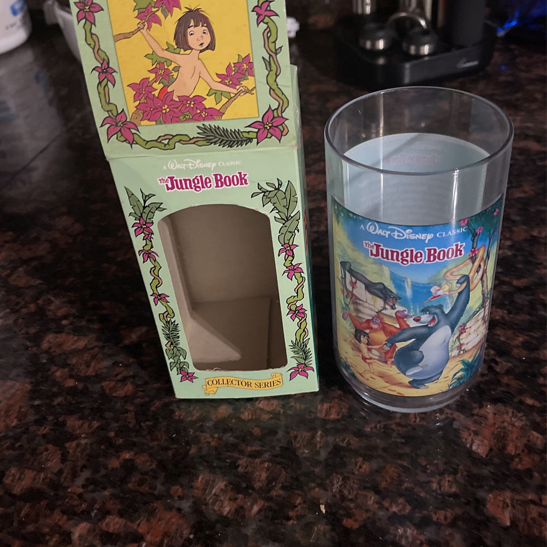 1994 Disney Collectors Glass Never Used Mint Condition In Box