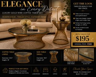Coffee tables