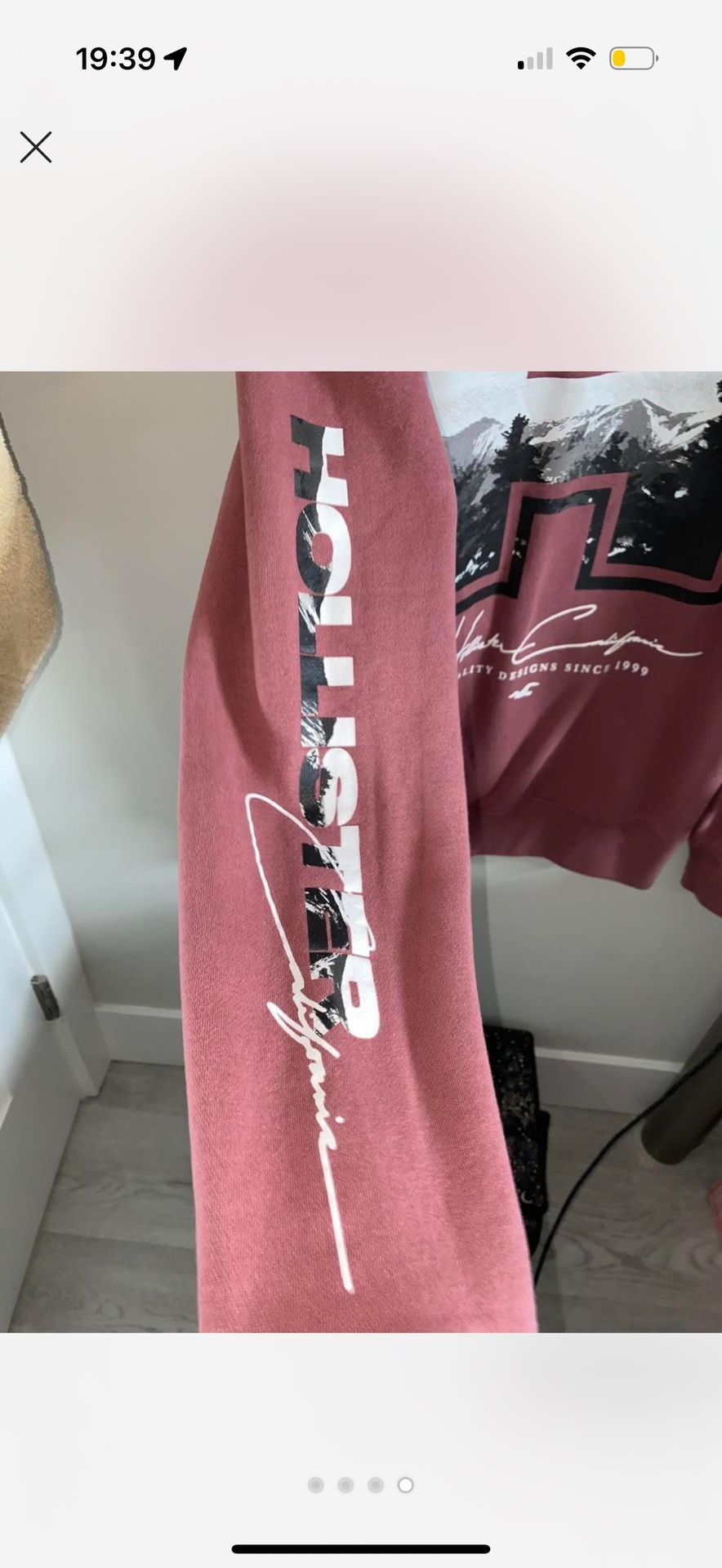 Hollister Mauve Hoodie