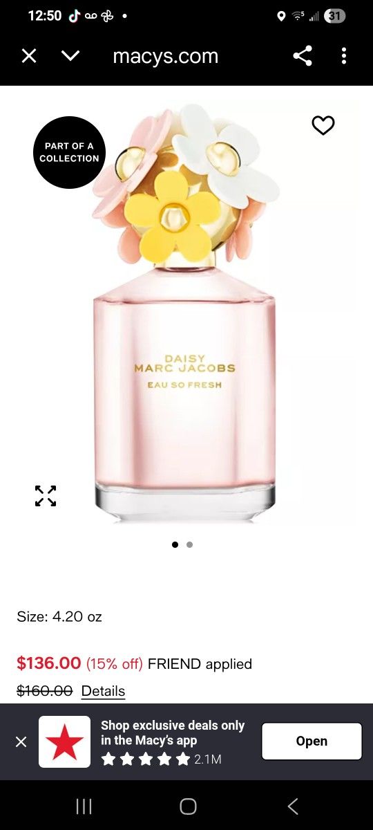 Marc Jacobs Daisy Eau So Fresh