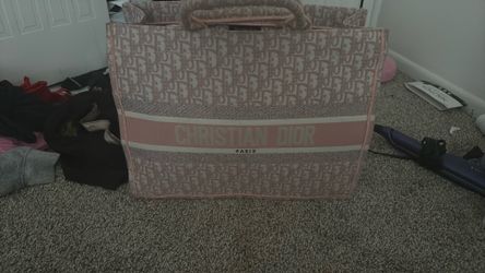 Christian Dior large tote bag with wallet