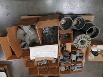 Lot 70 PVC COUPLINGS & More