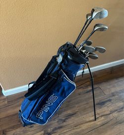 Golf Club Complete Set w/ PING Golf Bag