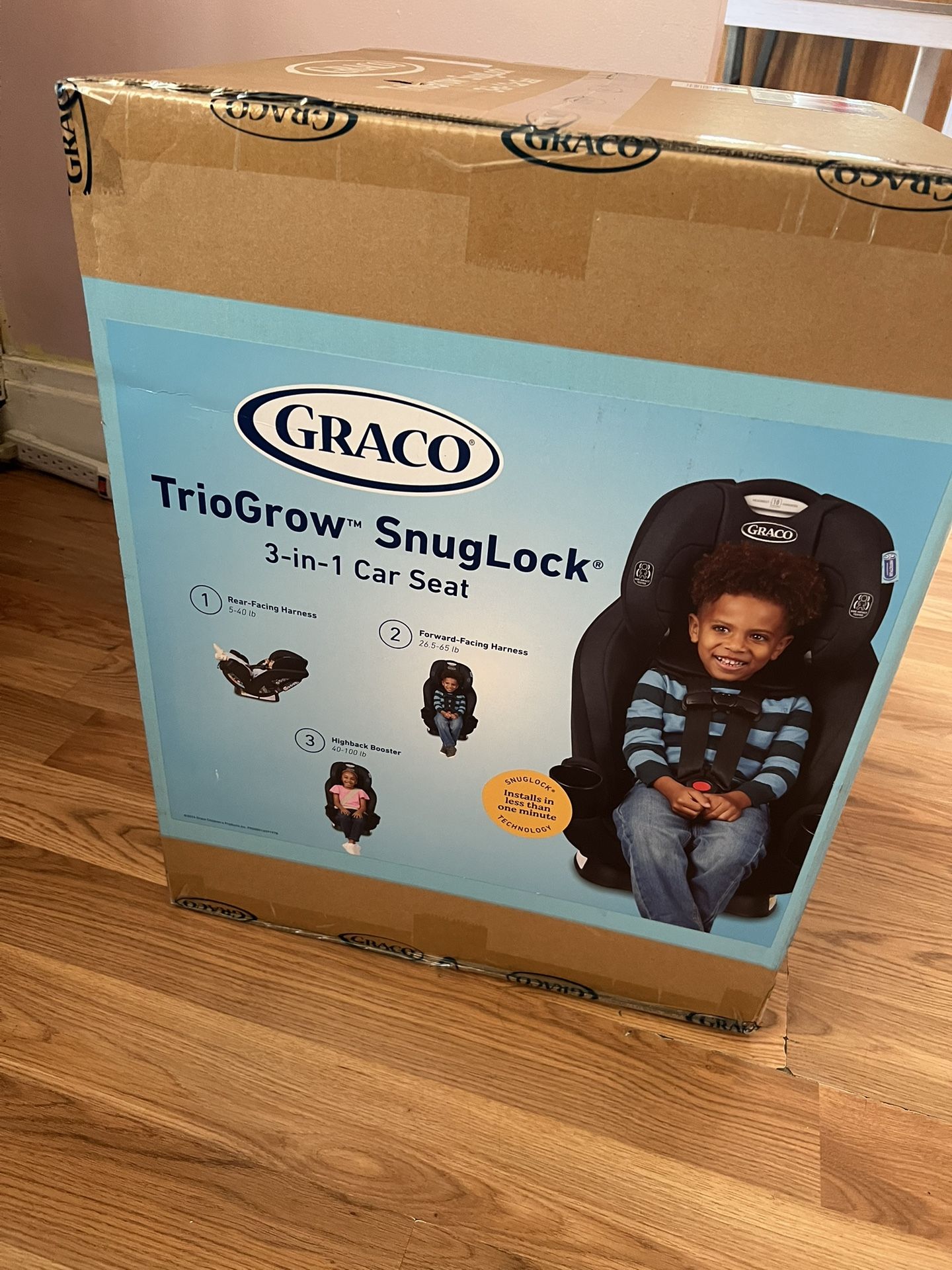 Graco TrioGrow Snuglock 3-1 Car Seat