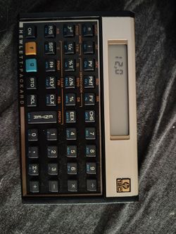 Calculator HP 12C 40+ years old like new