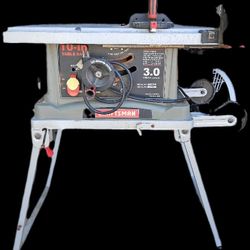 Portable table saw.