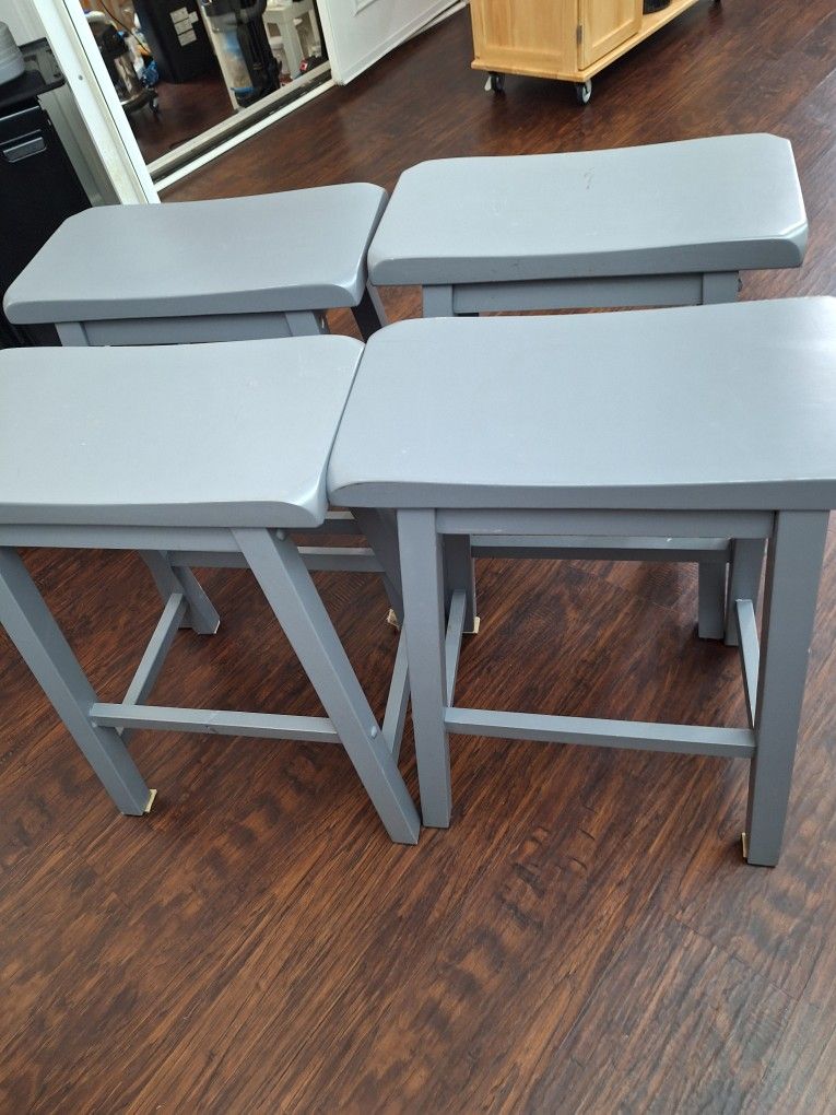 Bar Stools(total 4 ) 9x15 Inch