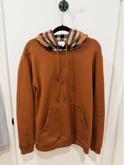 Burberry Hoodie Brown Sz (L)