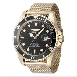 Invicta Pro Diver Automatic Men's Watch - 47mm. Gold Brand New in box Never Worn