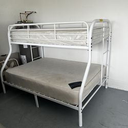 Full/Twin bunk bed for sale (Ask For Price)